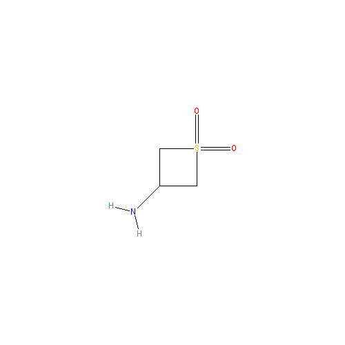 Chemical structure of 3-Aminothietane 1,1-dioxide