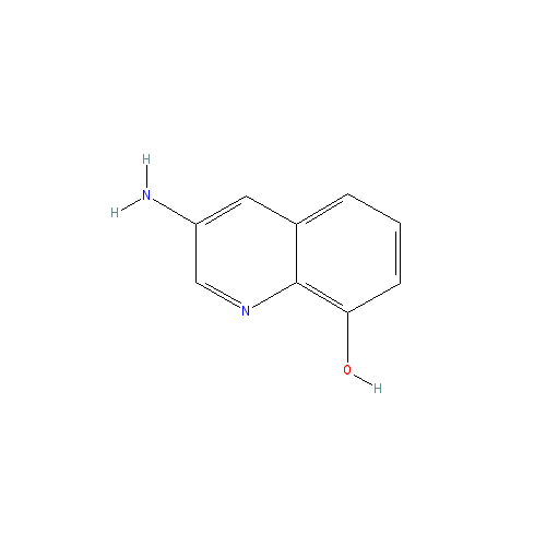 Chemical structure of 3-Aminoquinolin-8-ol