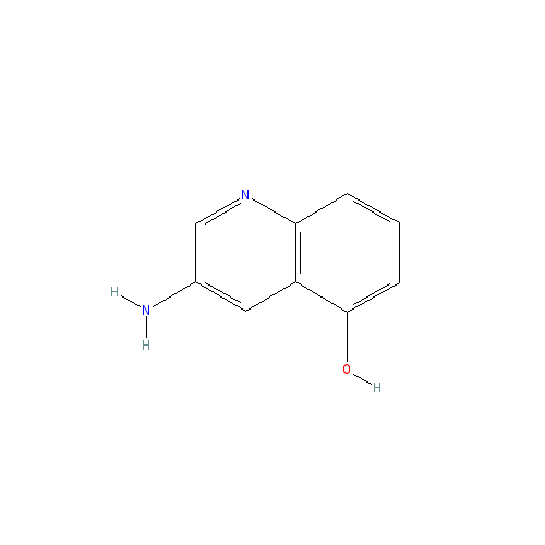 Chemical structure of 3-Aminoquinolin-5-ol