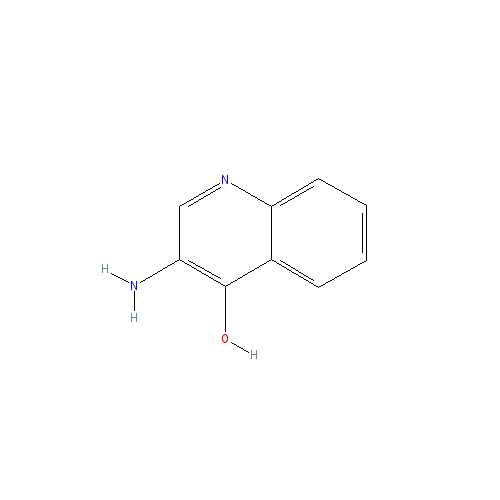 Chemical structure of 3-Aminoquinolin-4-ol