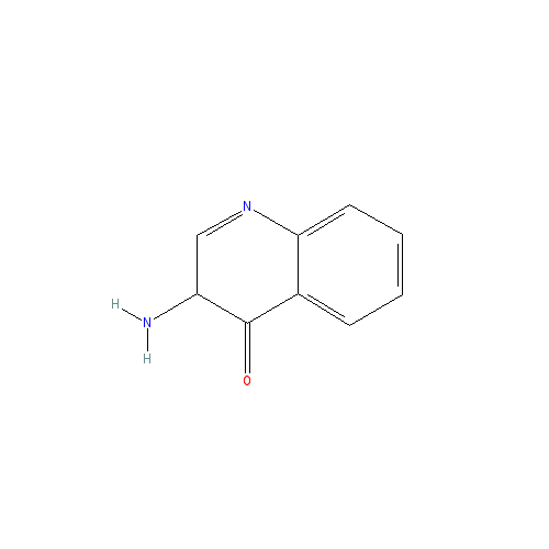 Chemical structure of 3-Aminoquinolin-4-ol
