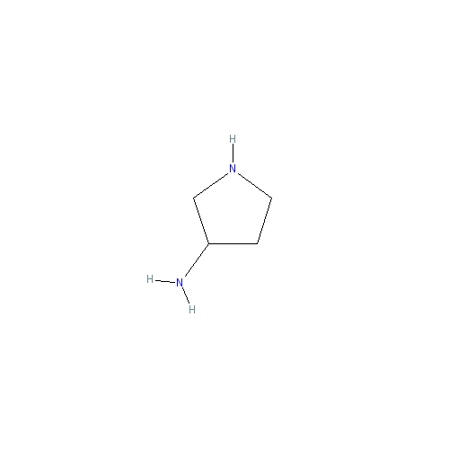 Chemical structure of 3-Aminopyrrolidine