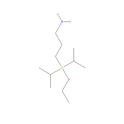 Chemical structure of 3-AMINOPROPYLDIISOPROPYLETHOXYSILAN