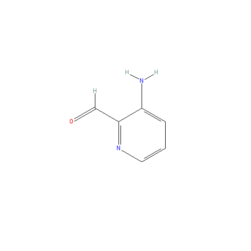 Chemical structure of 3-Aminopicolinaldehyde