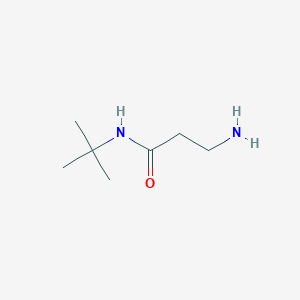 Chemical structure of 3-Amino-N-(Tert-Butyl)Propanamide
