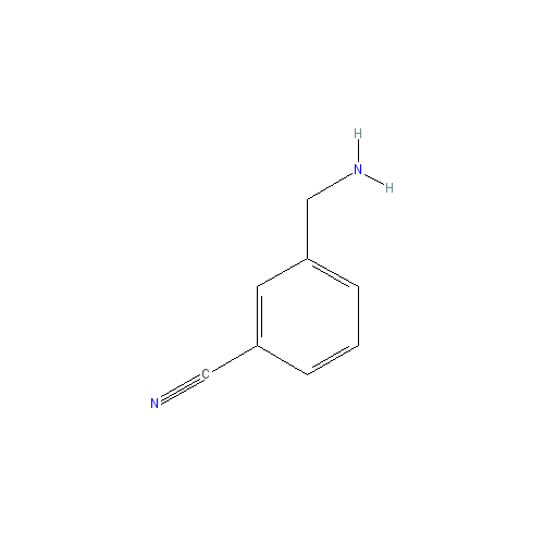Chemical structure of 3-Cyanobenzylamine hydrochloride