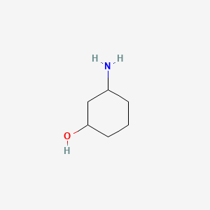 Chemical structure of 3-aminocyclohexanol