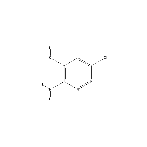 Chemical structure of 3-Amino-6-chloropyridazin-4-ol