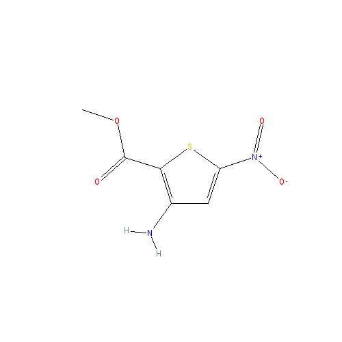 Chemical structure of Methyl 3-amino-5-nitrothiophene-2-carboxylate