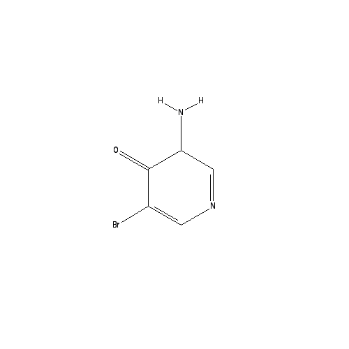 Chemical structure of 3-Amino-5-bromopyridin-4-ol