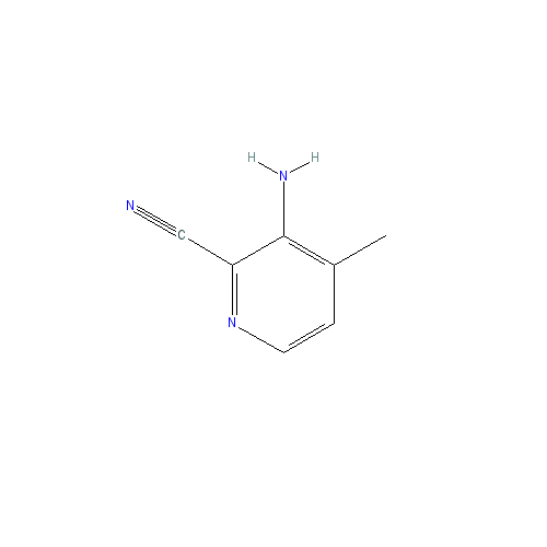 Chemical structure of 3-Amino-4-methylpicolinonitrile