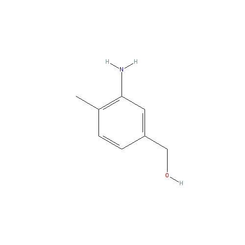 Chemical structure of 3-Amino-4-methylbenzyl Alcohol