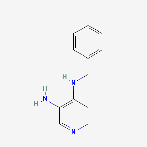 Chemical structure of 3-Amino-4-(benzylamino)pyridine