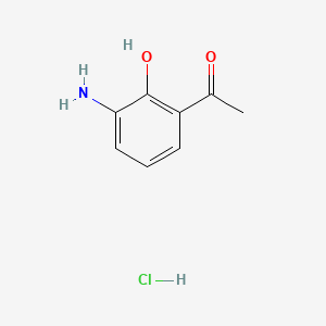 Chemical structure of 3'-Amino-2'-hydroxyacetophenone hydrochloride