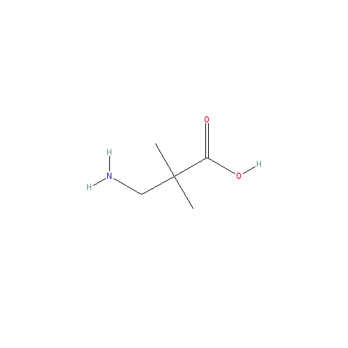 Chemical structure of 2,2-Dimethyl-beta-alanine