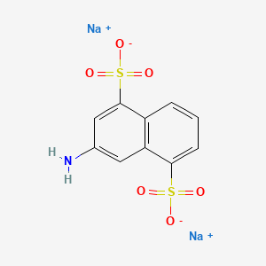 Chemical structure of 3-Amino-1,5-naphthalenedisulfonic Acid Disodium Salt