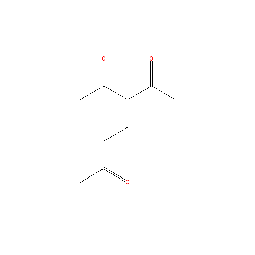 Chemical structure of 3-acetylheptane-2,6-dione