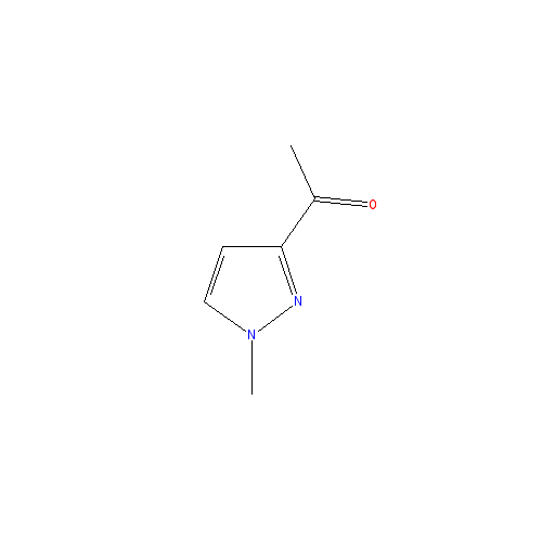 Chemical structure of 3-Acetyl-1-methyl-1H-pyrazole