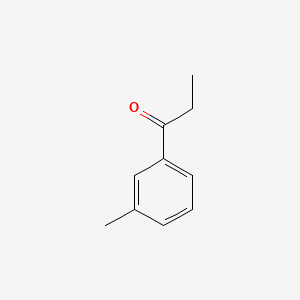 Chemical structure of 3’-Methylpropiophenone