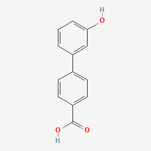 Chemical structure of 3’-Hydroxybiphenyl-4-carboxylic Acid