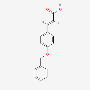 Chemical structure of 3-[4-(Benzyloxy)Phenyl]Acrylic Acid
