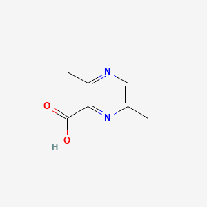 Chemical structure of 3,6-Dimethylpyrazine-2-carboxylic acid