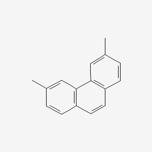 Chemical structure of 3,6-Dimethylphenanthrene