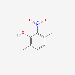 Chemical structure of 3,6-Dimethyl-2-nitrophenol