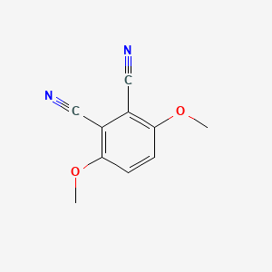 Chemical structure of 3,6-Dimethoxyphthalonitrile