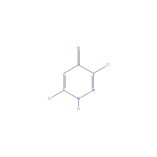 Chemical structure of 3,6-Dichloropyridazin-4-ol