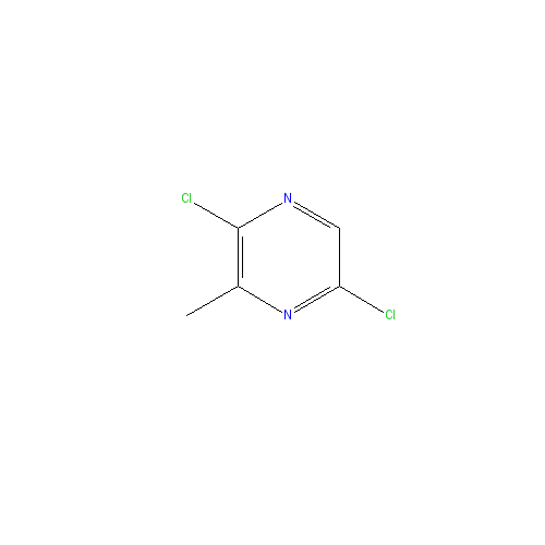 Chemical structure of 3,6-Dichloro-5-methylpyrazine