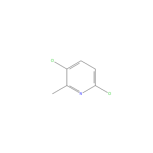 Chemical structure of 3,6-Dichloro-2-methylpyridine