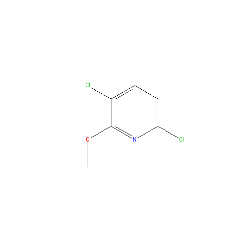 Chemical structure of 3,6-Dichloro-2-methoxypyridine