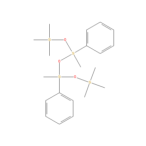 Chemical structure of 3,5-DIPHENYLOCTAMETHYLTETRASILOXANE