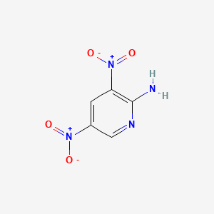 Chemical structure of 3,5-Dinitropyridin-2-amine