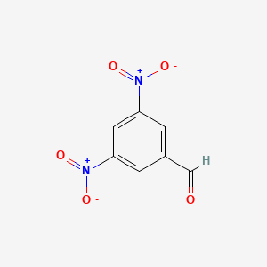 Chemical structure of 3,5-Dinitrobenzaldehyde