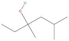 Chemical structure of 3,5-Dimethyl-3-hexanol
