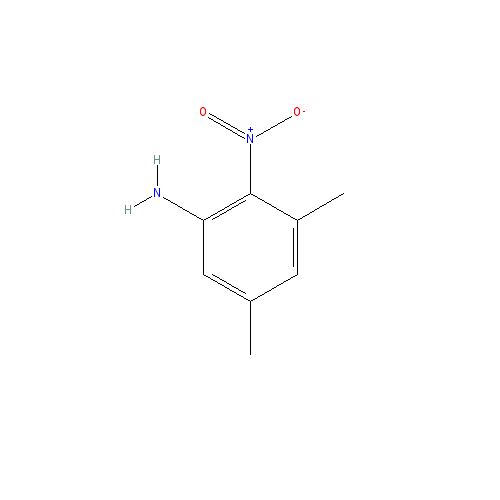 Chemical structure of 3,5-Dimethyl-2-nitroaniline