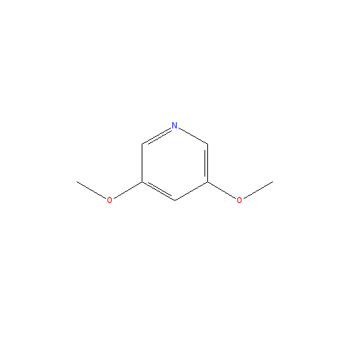 Chemical structure of 3,5-Dimethoxypyridine