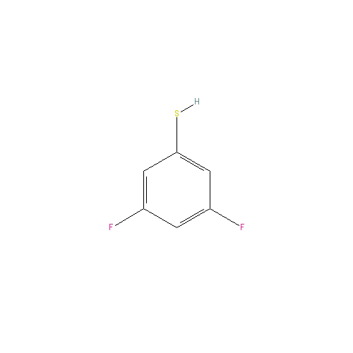 Chemical structure of 3,5-Difluorothiophenol