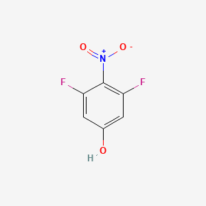 Chemical structure of 3,5-Difluoro-4-nitrophenol