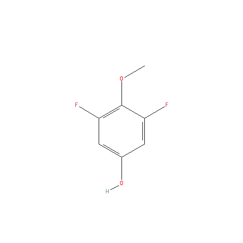 Chemical structure of 3,5-Difluoro-4-Methoxyphenol