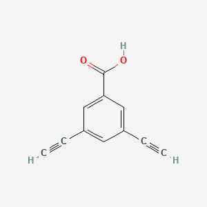 Chemical structure of 3,5-Diethynylbenzoic acid