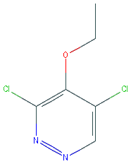 Chemical structure of 3,5-Dichloro-4-ethoxypyridazine