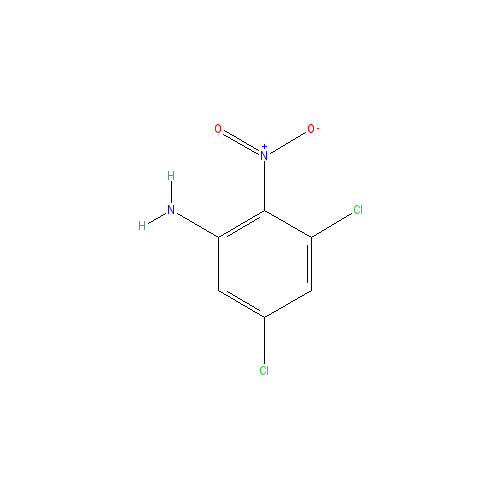Chemical structure of 3,5-Dichloro-2-nitroaniline