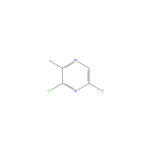 Chemical structure of 3,5-Dichloro-2-methylpyrazine