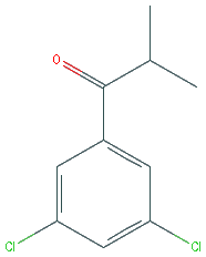 Chemical structure of 3',5'-DICHLORO-2-METHYLPROPIOPHENONE