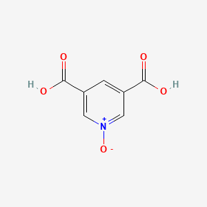 Chemical structure of 3,5-Dicarboxypyridine 1-oxide