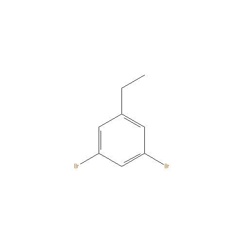 Chemical structure of 3,5-Dibromoethylbenzene