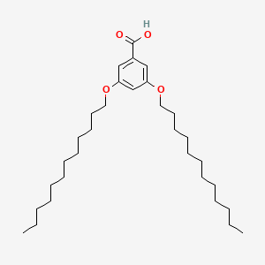 Chemical structure of 3,5-Bis(dodecyloxy) benzoic acid